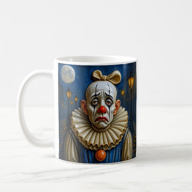 Mug Clown mélancolique (Gauche)