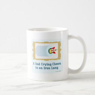 Mug Clown pleurant triste