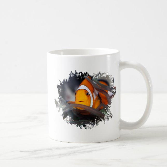 Mug Clown-poissons dans l'anémone (Droite)