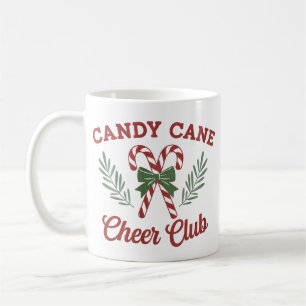 Mug Club de bonne humeur de Noël au bonbon Coquette ap