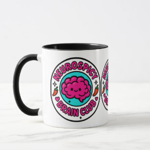 Mug Club de Cerveau Neuroépicé Inclusif Neurodivergent