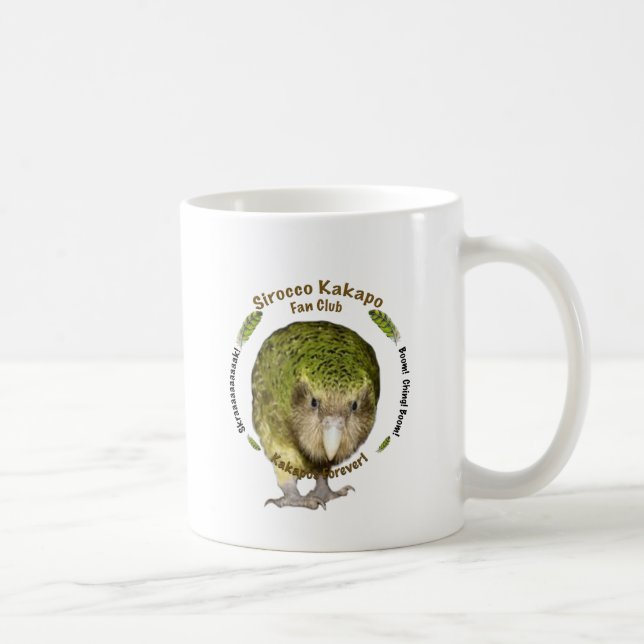 Mug Club de fan de Kakapo de sirocco (Droite)