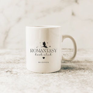 Mug Club de lecture élégant et personnalisé 'Romantasy