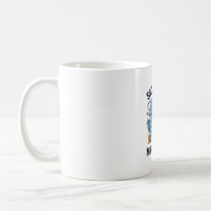 Mug Club de l'infirmière oie idiote Création vectoriel