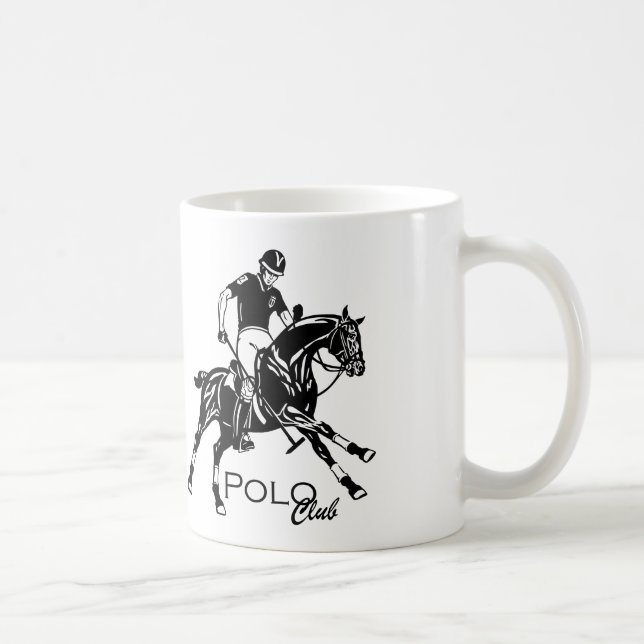 Mug club de polo équestre (Droite)