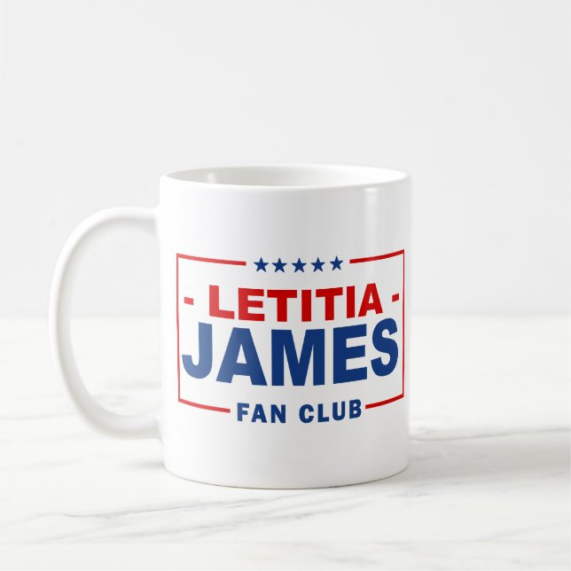 Mug Club Letitia James Fan (Gauche)