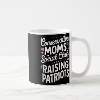 Mug Club social des mamans conservatrices élevant des