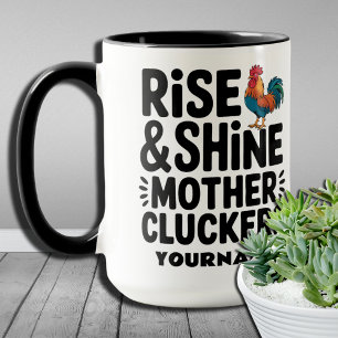 Mug Cluckers Mère Lève et Brille - Matin Drôle