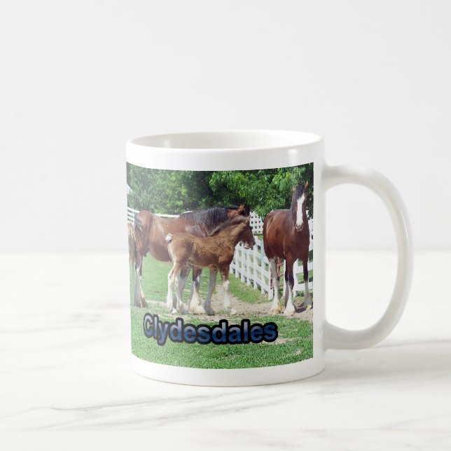Mug Clydesdales (Droite)