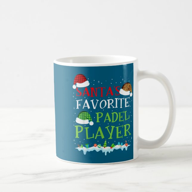 Mug Coach Favorite s Player Padel Santa Padel Fun Fun (Droite)