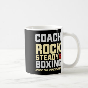 Mug Coach Rock Steady Boxing Beat Parkinson's