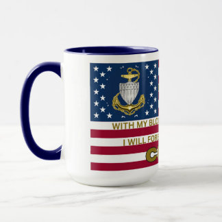 Mug Coast Guard Chief Pride