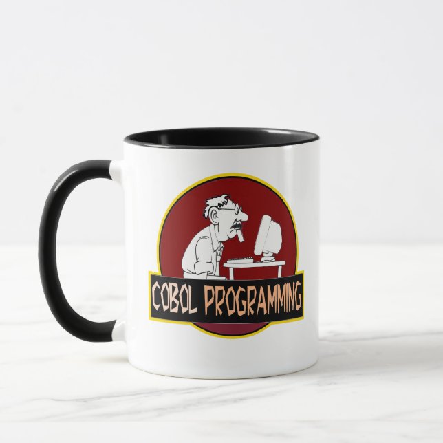 Mug COBOL Programmer - Old-School Coding Legend  (Gauche)