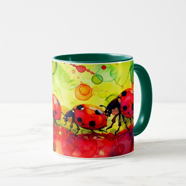 Mug coccinelle (Devant droit)