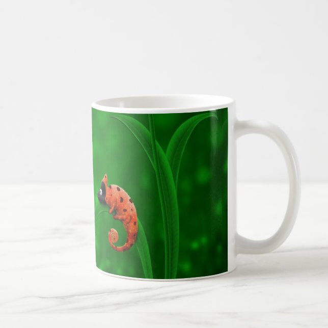 Mug Coccinelle et caméléon (Droite)