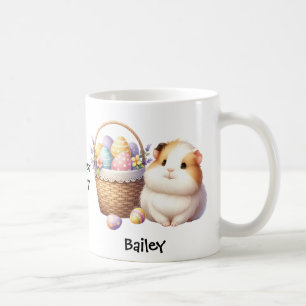 Mug Cochon de Guinée personnalisé Pâques/Mug de printe