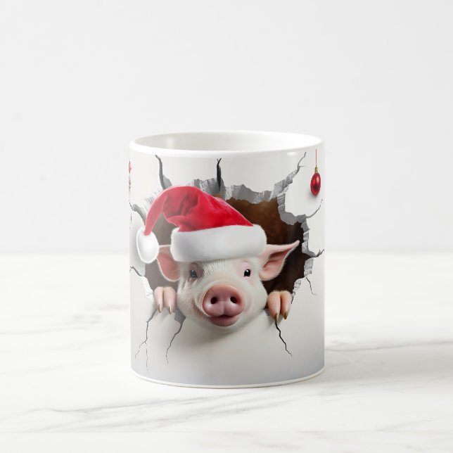 Mug Cochon de Noël (Centre)
