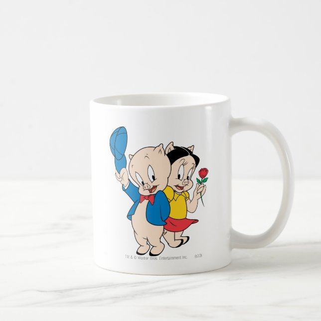 Mug Cochon de porc et Petunia (Droite)
