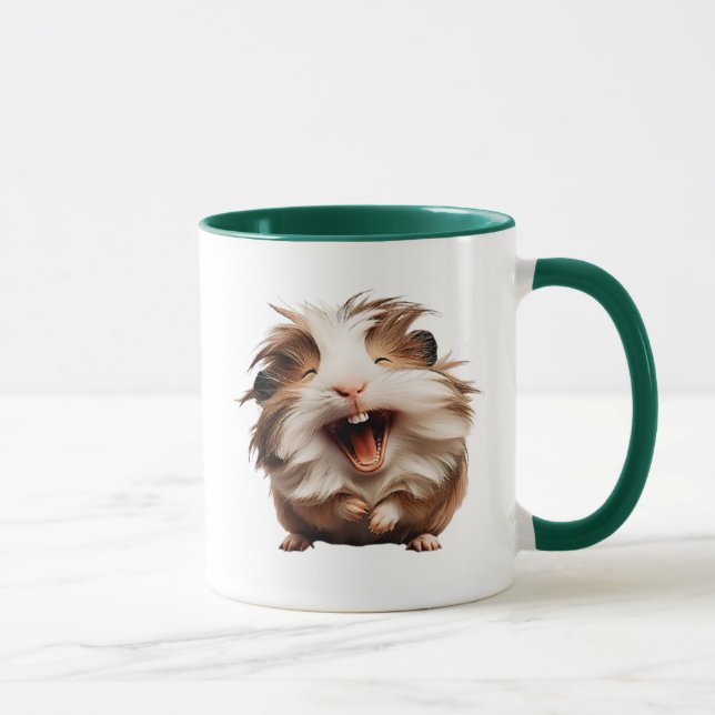 Mug Cochon d'Inde drôle et expressif. (Droite)