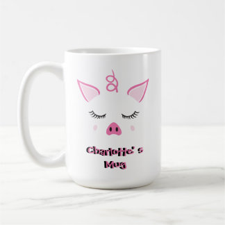 Mug Cochon mignon personnalisé