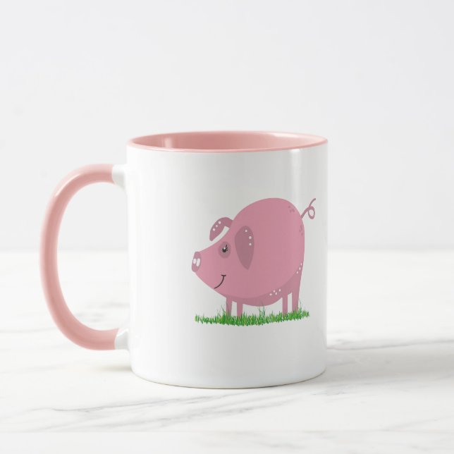 Mug Cochon Rose (Gauche)
