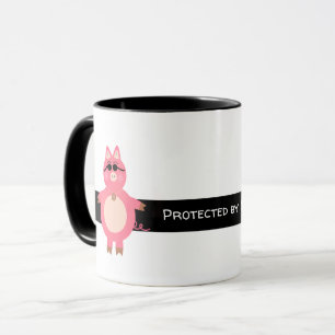 Mug Cochon rose amusant