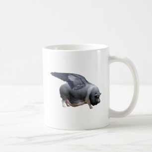 Mug cochon volant