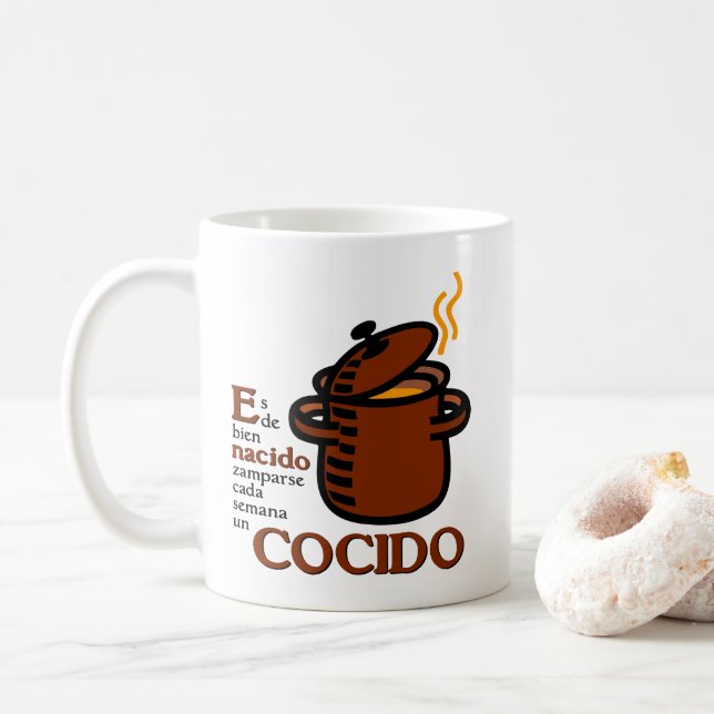 Mug Cocido (Avec donut)