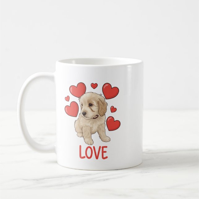 Mug Cockapoo Love (Gauche)