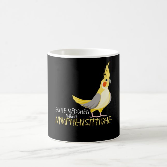 Mug Cockatiel Girl Cockatiels (Centre)