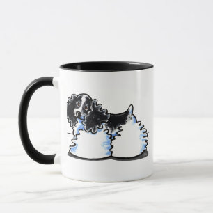 Mug Cocker blanc noir de Parti