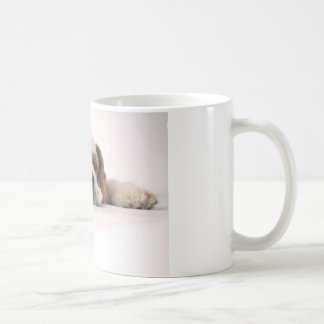 Mug Cocker rouge/blanc de sommeil