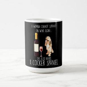 Mug Cocker Spaniel Elle A Aussi Besoin D'Un Espagnol