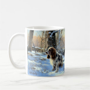 Mug Cocker Spaniel Laisser Neige Noël