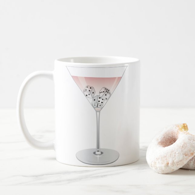 Mug Cocktail Bunco Martini (Avec donut)