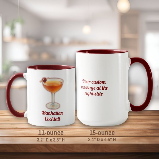 Mug Cocktail Manhattan (Créateur téléchargé)