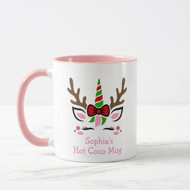 Mug Coco chaud personnalisé (Gauche)