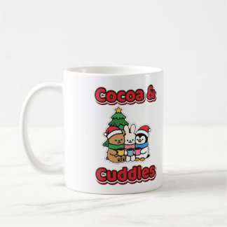 Mug Cocoa et Câlins Ours de Noël Lapin Manchot