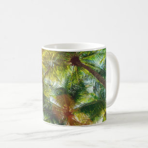 Mug Cocotiers palmiers sur la plage