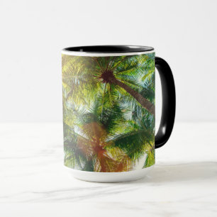 Mug Cocotiers palmiers sur la plage
