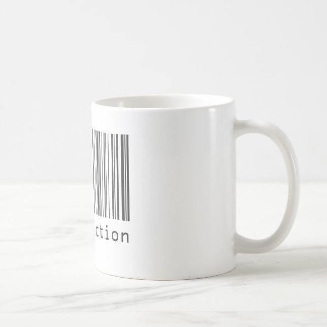 Mug Code barre - Satisfaction (Droite)
