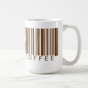 Mug Code barres de café