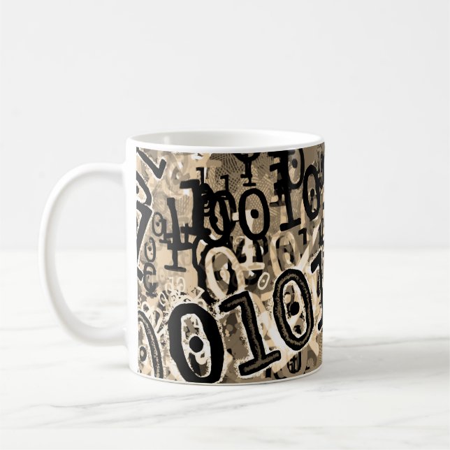 Mug Code binaire Nerdy (Gauche)