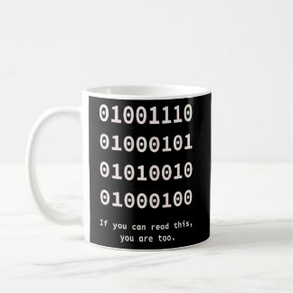 Mug Code Binaire Ordinateur Programmeurs Nerd Et Dével