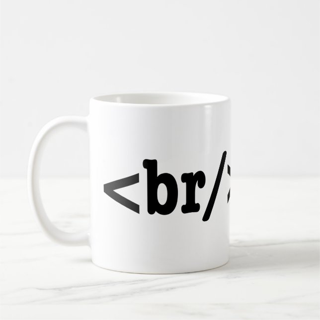 Mug code HTML (Gauche)