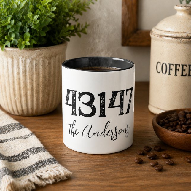 Mug Code Postal en détresse (Créateur téléchargé)