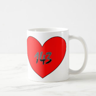 Mug Coeur 143 je t'aime
