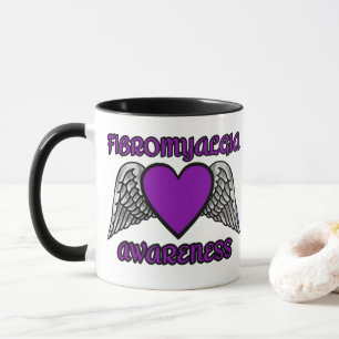 Mug Coeur/ailes...Mug Fibro