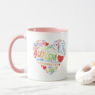 Mug Coeur - autisme