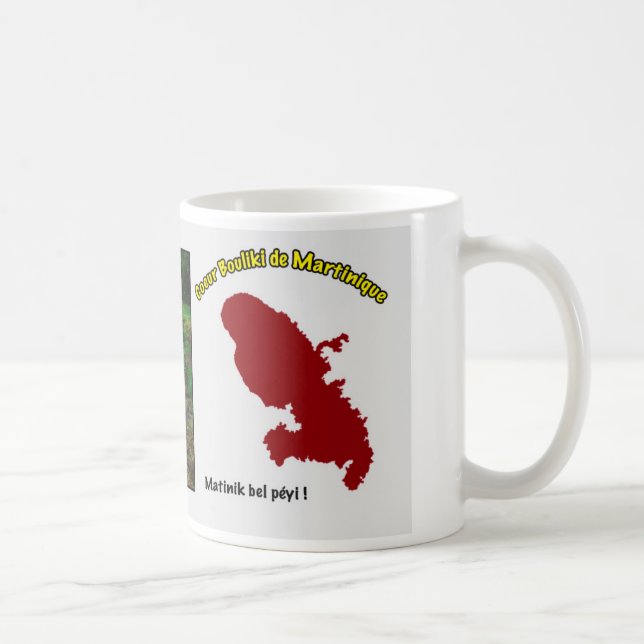Mug : Coeur Bouliki de Martinique (Droite)